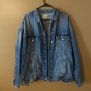 American Eagle Jean Oversized Jacket